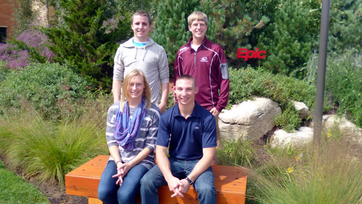 Four 2014 Calvin College grads are working at Epic.