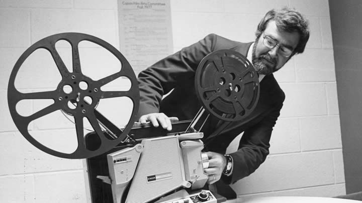 Irvin Kroese helped pioneer "film studies" during his 19-year tenure at Calvin College.