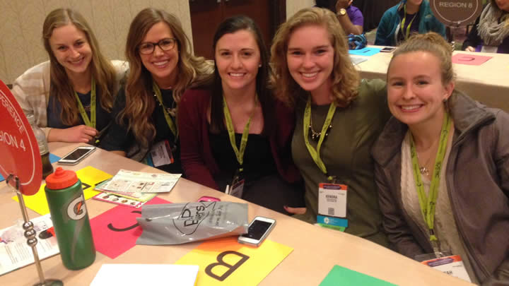 The Calvin College team won the 2015 Knowledge Bowl competition at the ASHA's national convention in Denver.