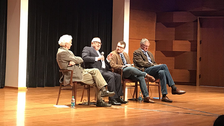 On February 20, Calvin hosted a lecture and panel discussion highlighting the transcendental style of filmmaking in light of Schrader’s film, First Reformed, and book, Transcendental Style in Film.