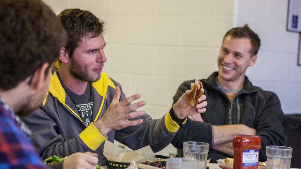 adult learners lunch