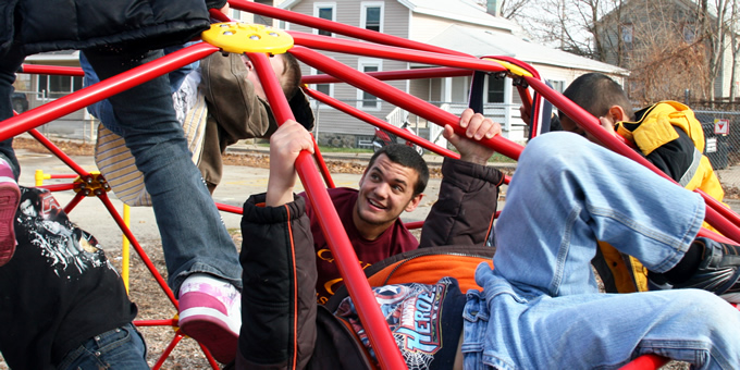 Wrangling recess at Congress School