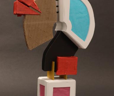 Question Mark  - Intro to Sculpture, 2025