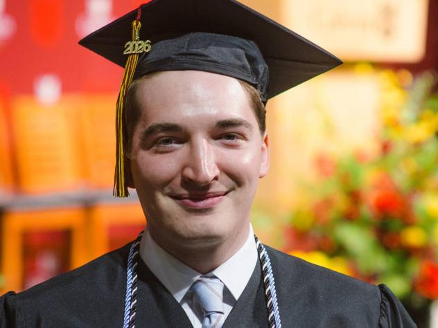 George Holmes graduates from Calvin University