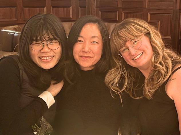 Ael Lee '24 with mentors