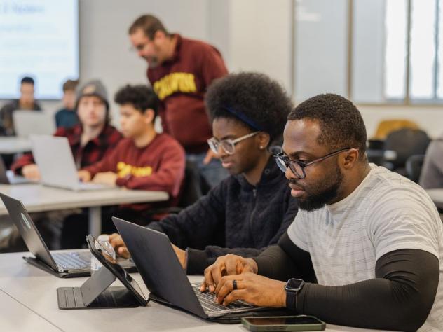 Computer Science classroom at Calvin University
