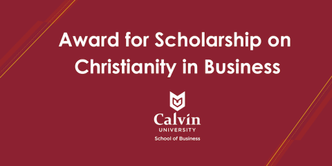 Award for Scholarship Business