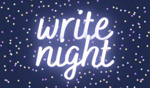 Write Night Banner