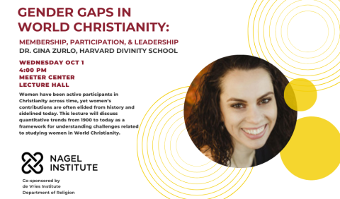 Gina Zurlo lecture details