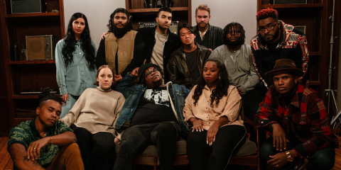 Common Hymnal members posing for a photo