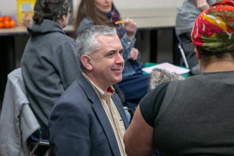 picture of David teaching