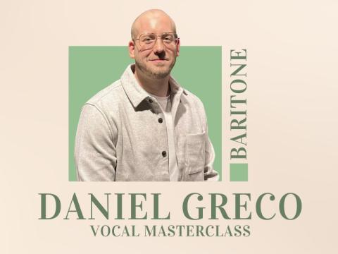 Photo of Daniel Greco, baritone.