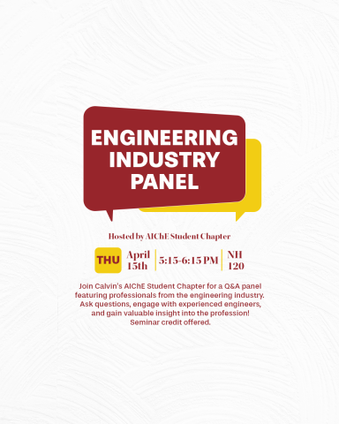 AIChE Campus Event Poster 2