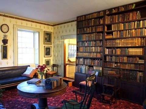 Emerson's study, Concord Museum, photo credit: Wikimedia Commons