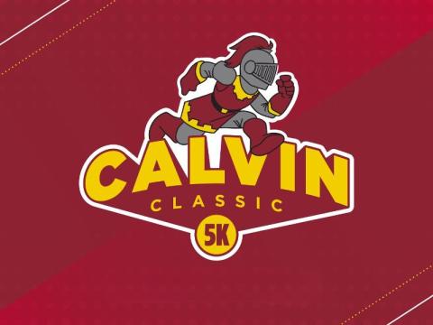 graphic with running Knight "Joust" mascot