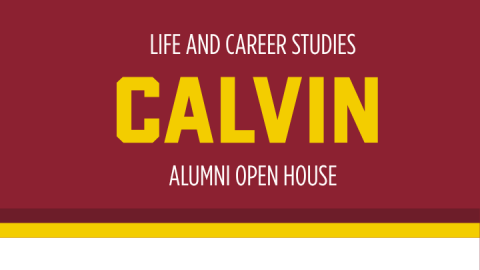 alumni open house graphic