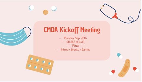 CMDA Kickoff Event Banner