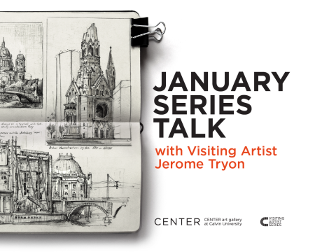 January Series Talk with Visiting Artist Jerome Tryon
