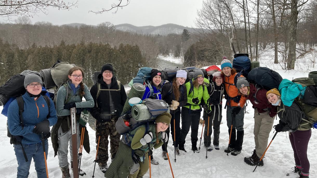 Manistee Winter Backpacking