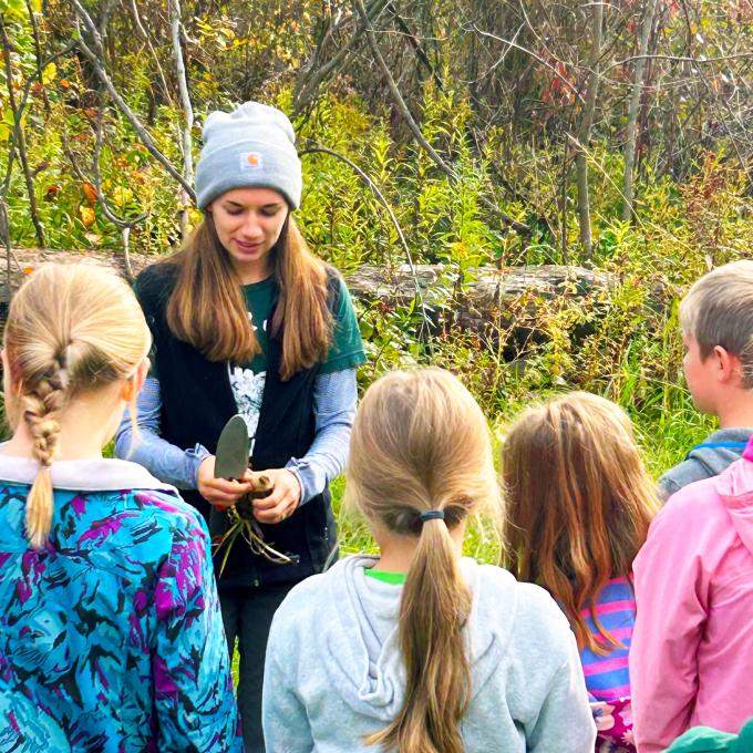 PCS Teaching kids to plant natives