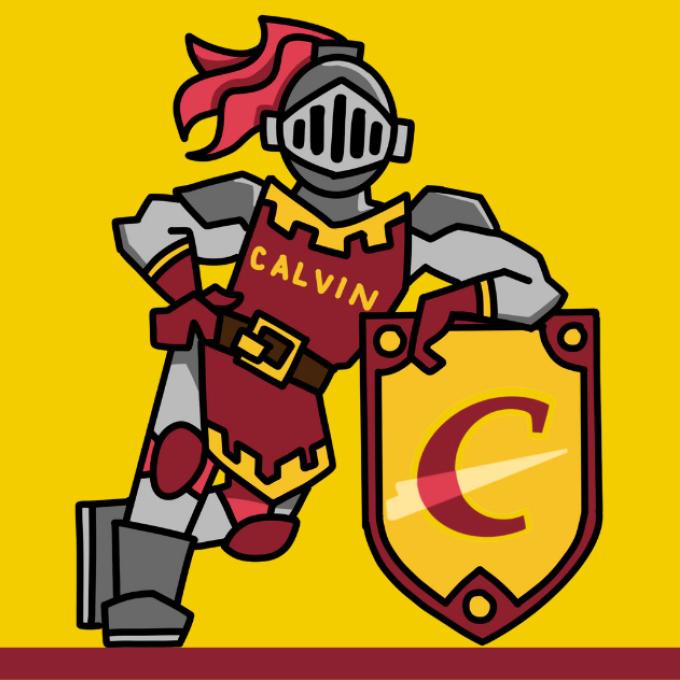 Joust at the ready with his sheild. 