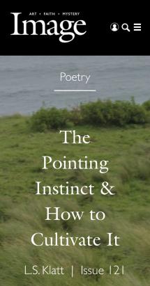 Screenshot of The Pointing Instinct & How to Cultivate It