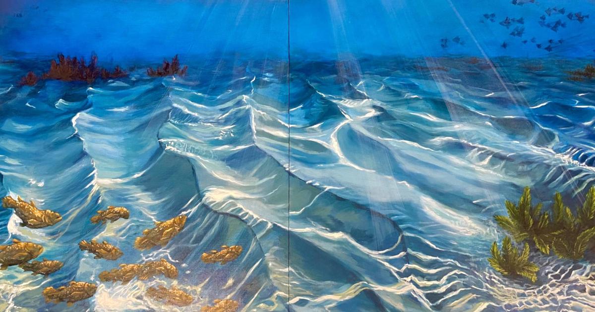 Student takes art to new depths