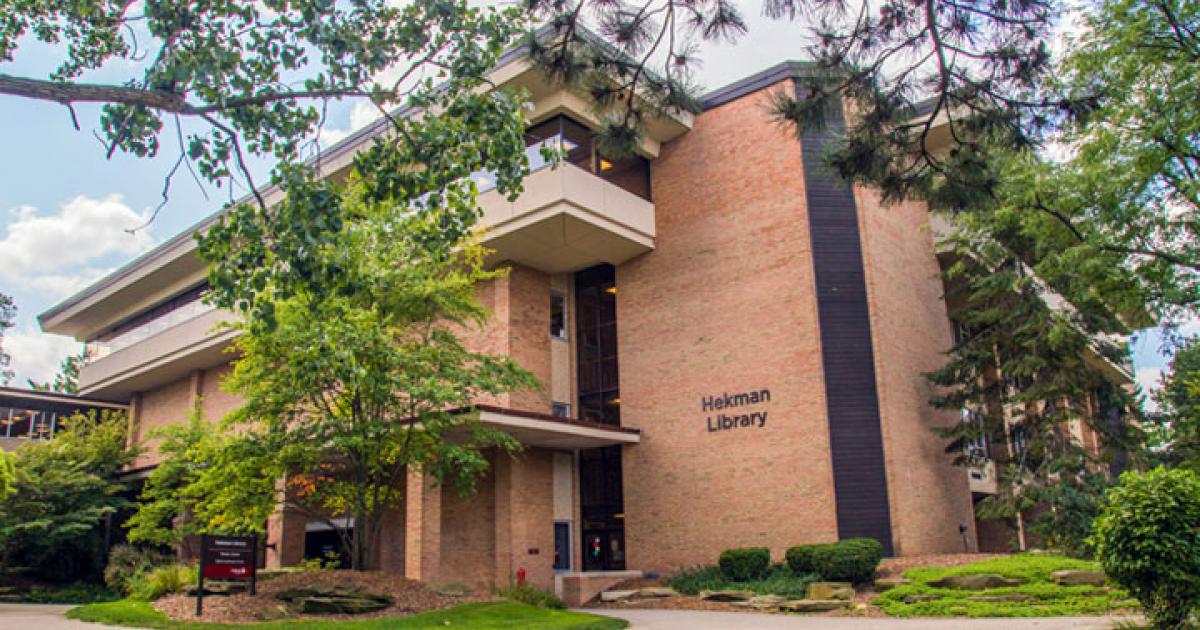 Hekman Library Calvin University