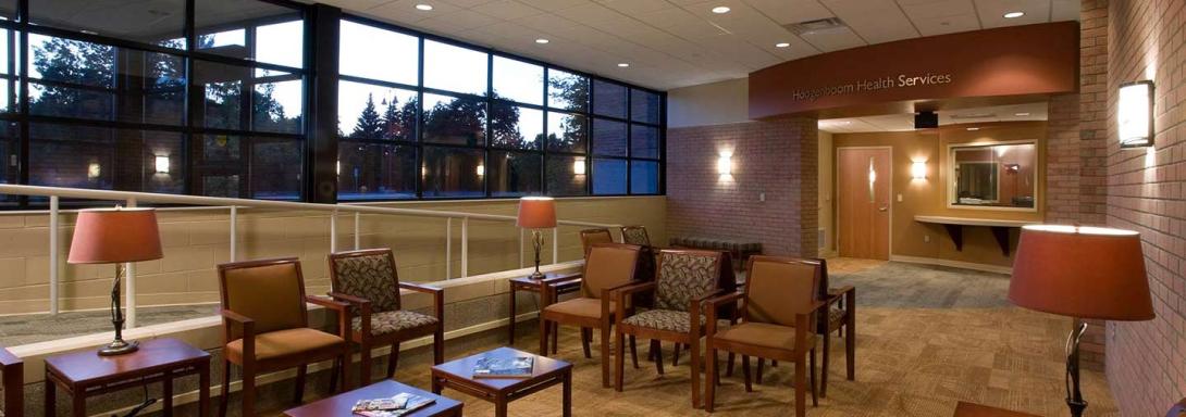 Health Services office lobby