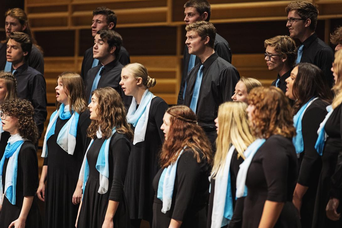 Capella performing at Calvin Music Festival 2023