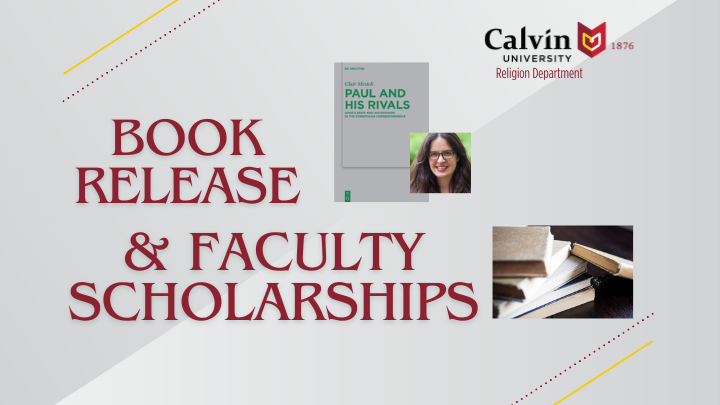 Book Release and Faculty Scholarships