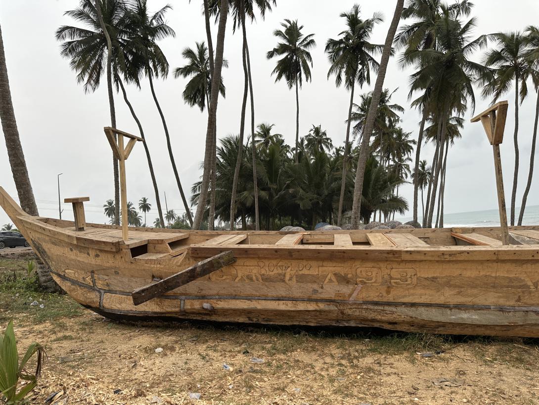 boat in ghana