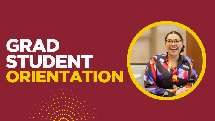 Grad student orientation