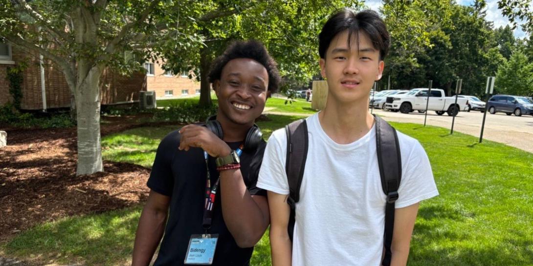 Two new Calvin students for 2025-2026