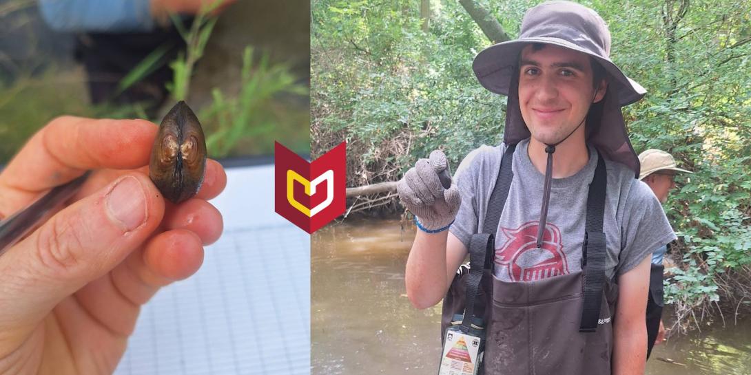 TJ French '28, a Calvin University computer science and environmental science double major