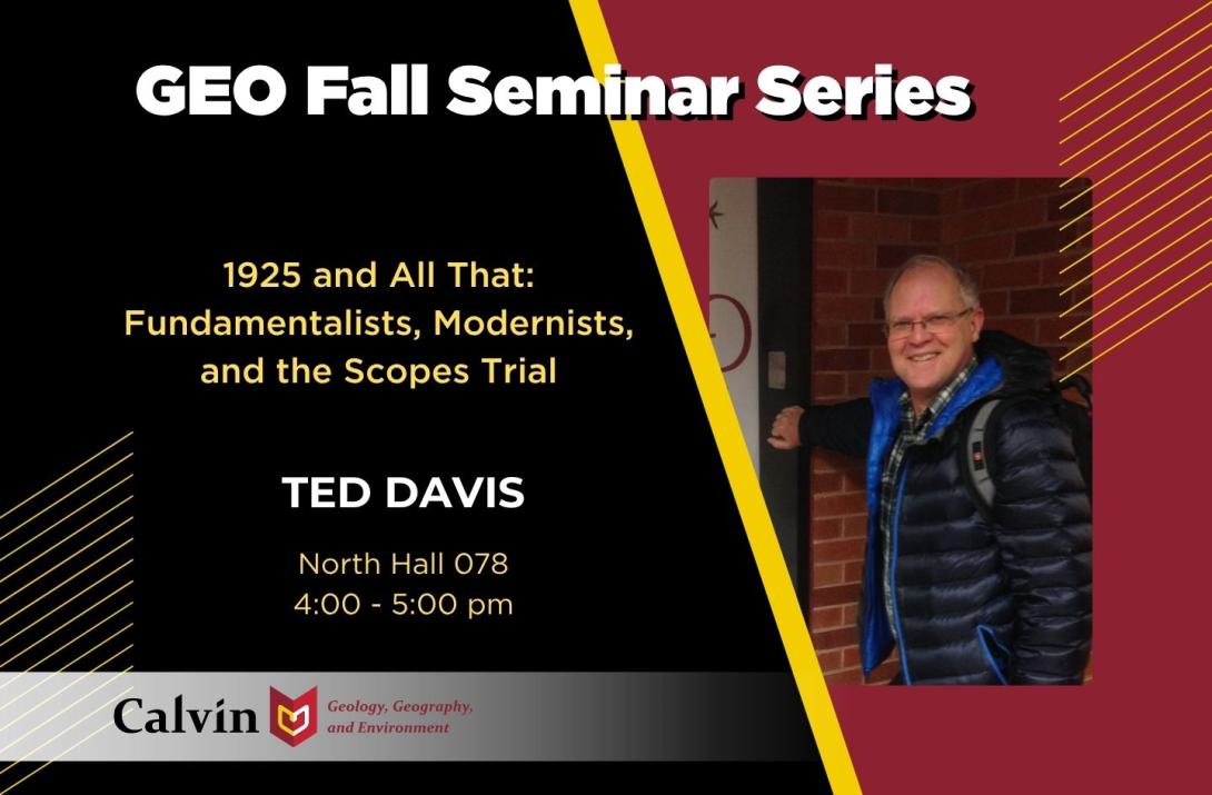 Ted Davis "1925 and All That" Seminar