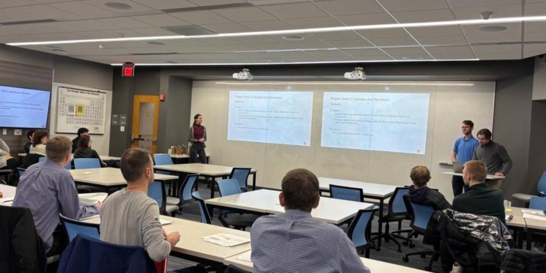 Multiple times throughout the semester city leaders attended in-class presentations to receive updates and provide feedback.