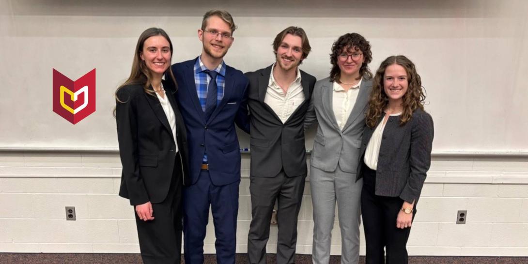 Five senior engineering majors from Calvin University