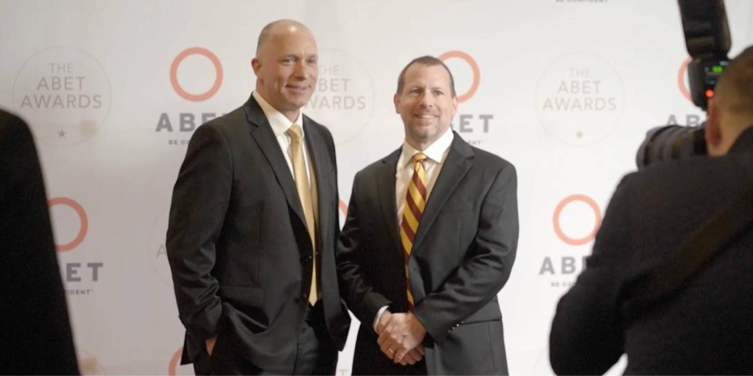 Calvin engineering professors Matt Heun and Jeremy VanAntwerp