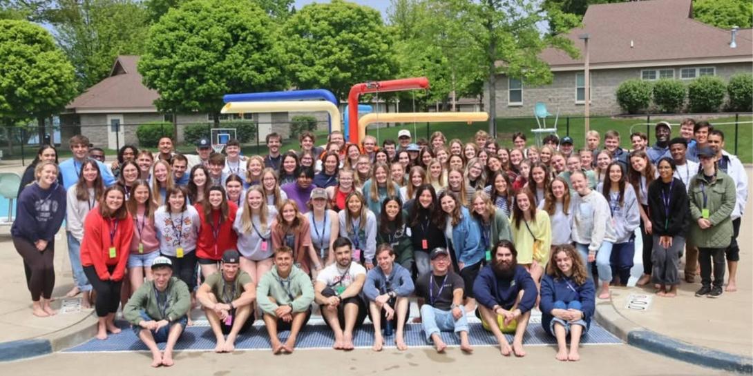 Ryan Reynolds served as a counselor at Camp Geneva in Summer 2025.