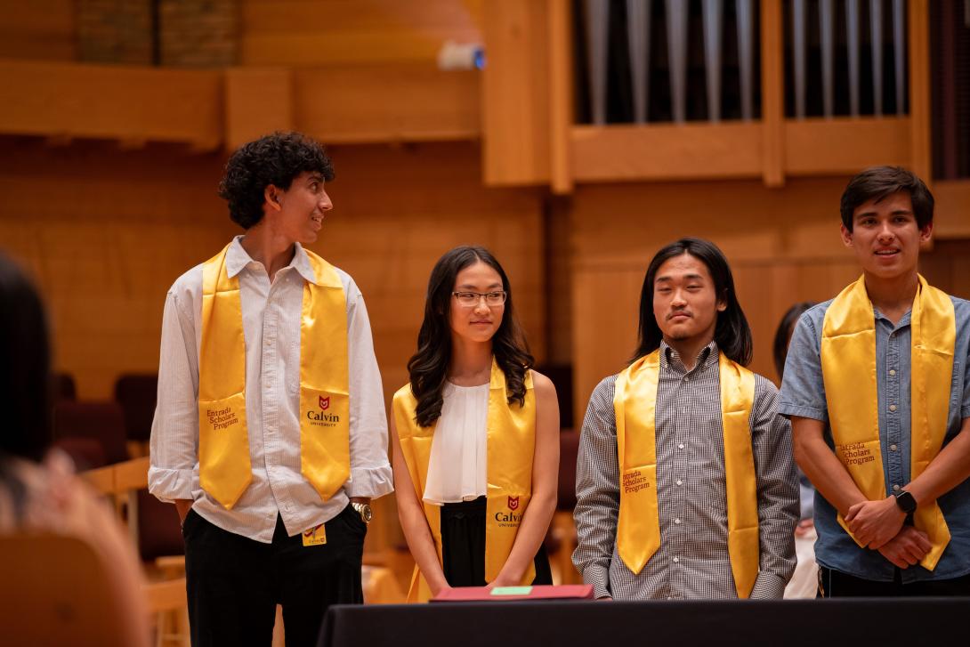 Entrada Scholar graduation at Calvin University 2023