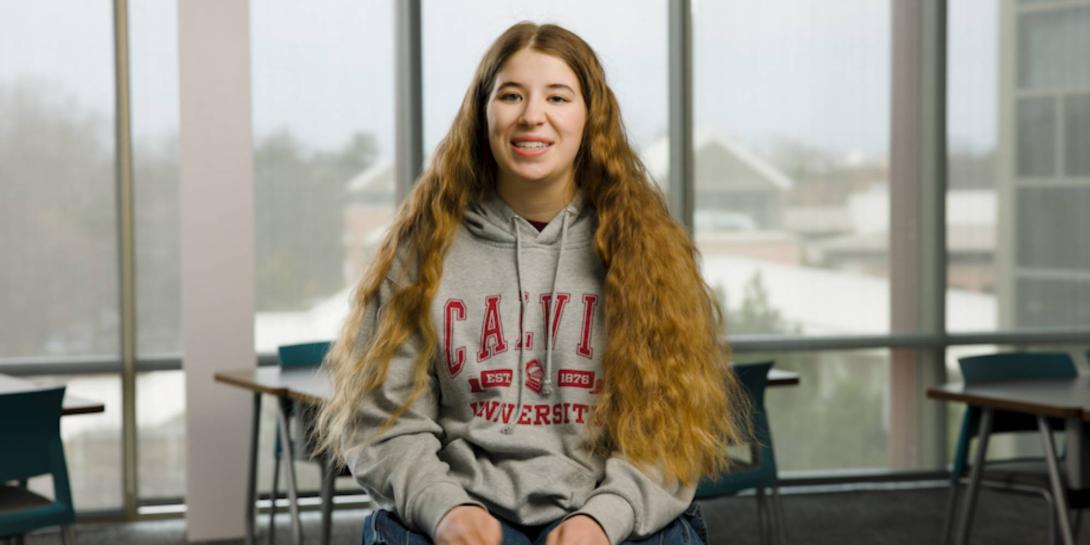 Clara Parker, student at Calvin University