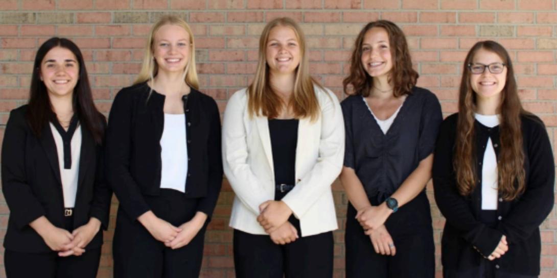 Five Calvin civil engineering majors