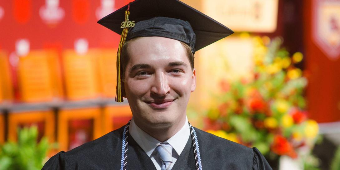 George Holmes graduates from Calvin University