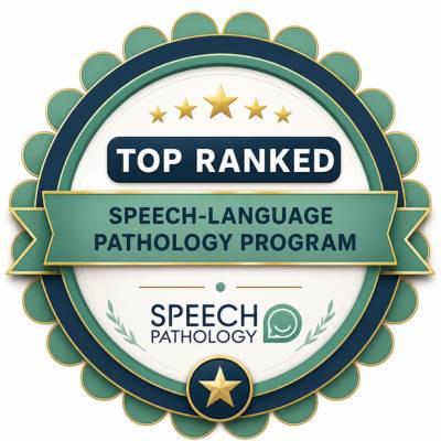 Speech Pathology Top Ranked badge