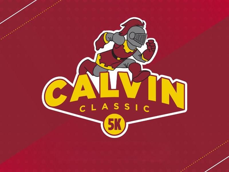 graphic with running Knight "Joust" mascot