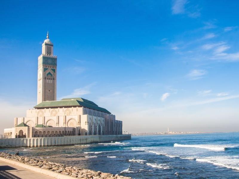 Hassan II Mosque in Casablanca