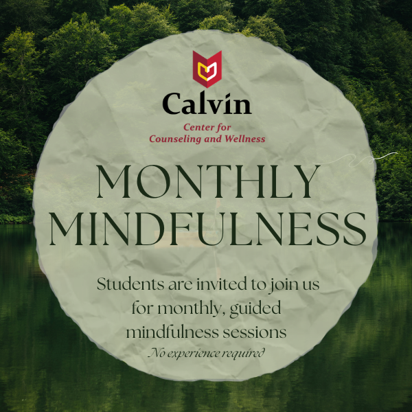 Monthly Mindfulness Info