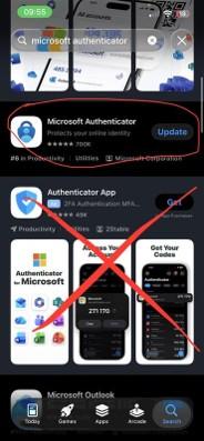 Beware of imposter apps