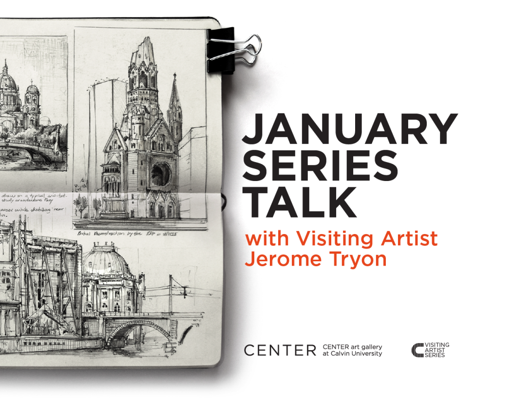 January Series Talk with Visiting Artist Jerome Tryon